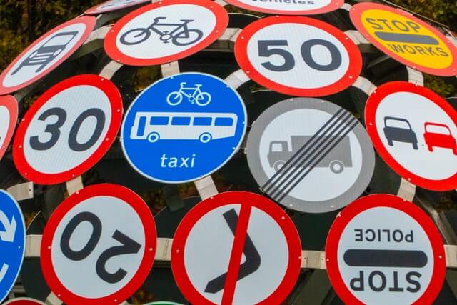 highway code road signs