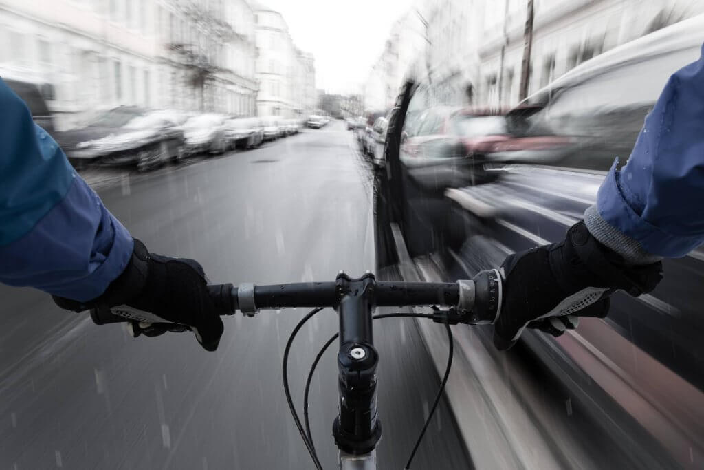 Proba video in instanta in caz de accident de bicicleta