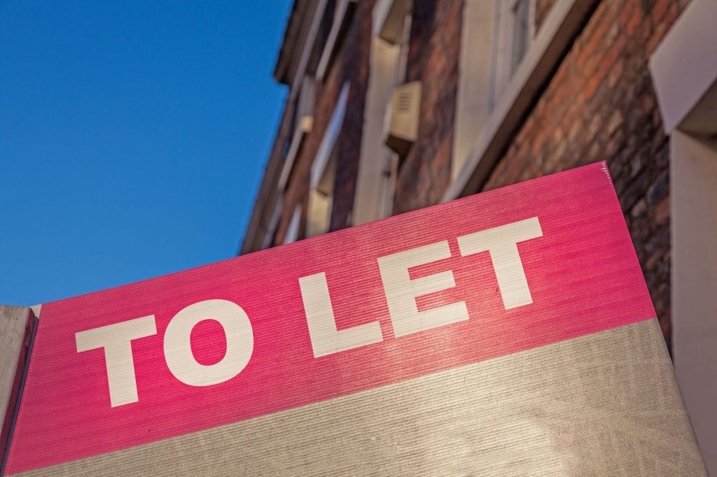 to-let sign