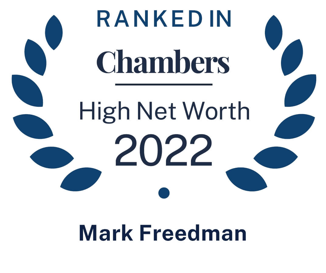 Chambers & Partners High Net Worth ranked individual