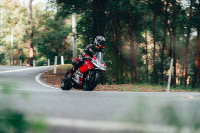 red motorcycle