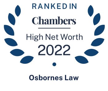 Chambers & Partners High Net Worth ranked law firm