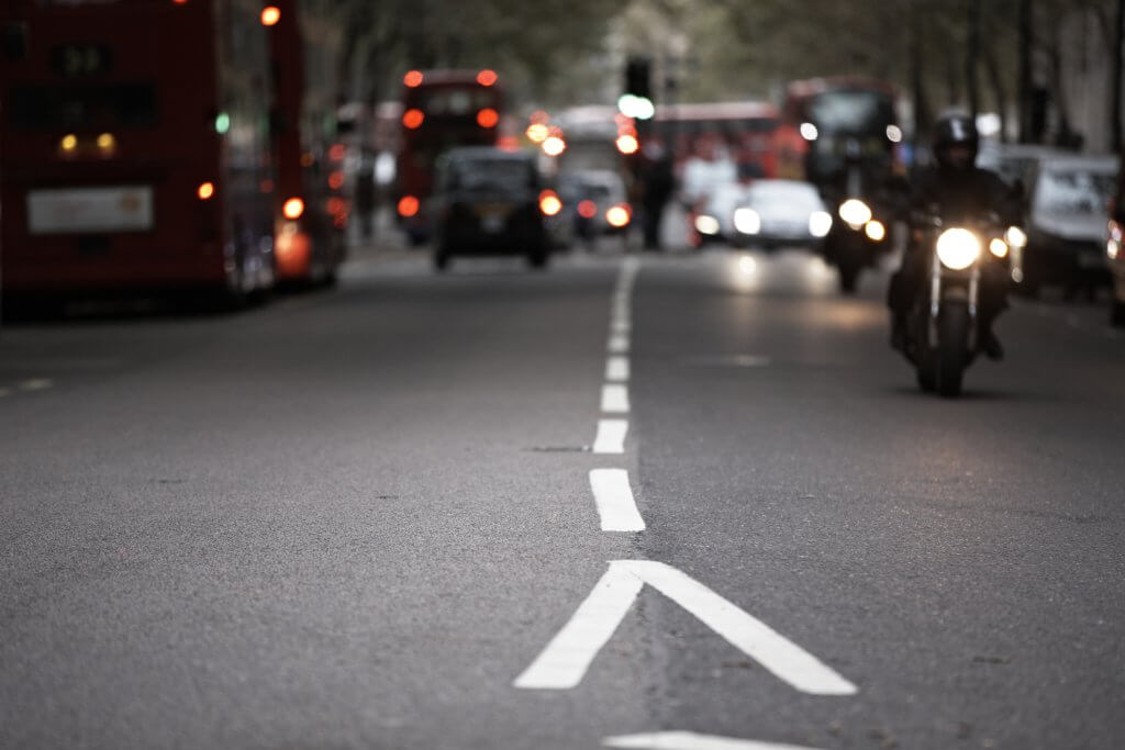 Rush hour in London